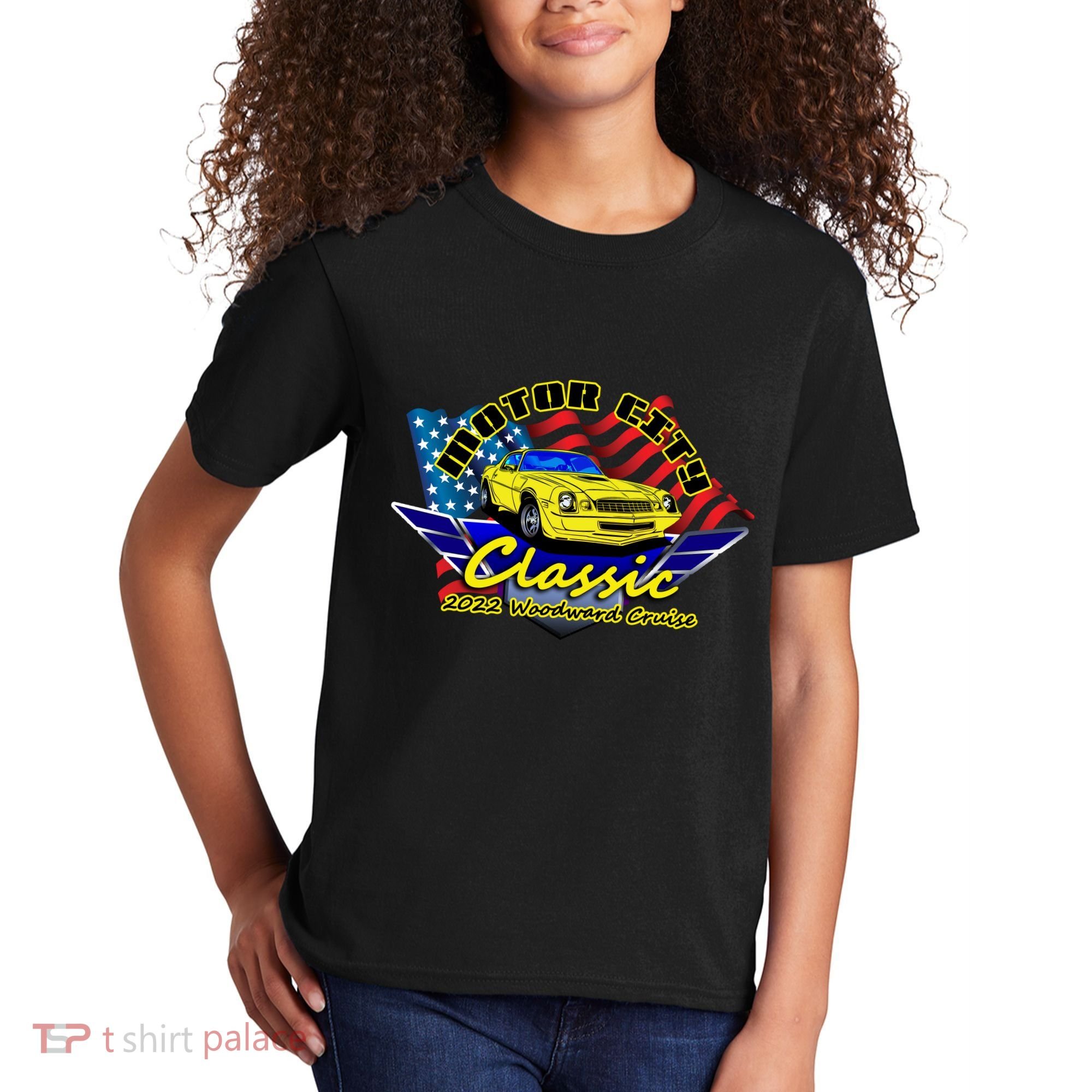 Motor City Cruise Kids T-Shirt