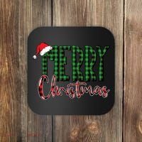 Merry Christmas Classic Logo Coaster thumb 0