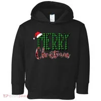 Merry Christmas Classic Logo Toddler Hoodie thumb 0