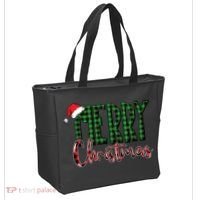 Merry Christmas Classic Logo Tote Bag thumb 2