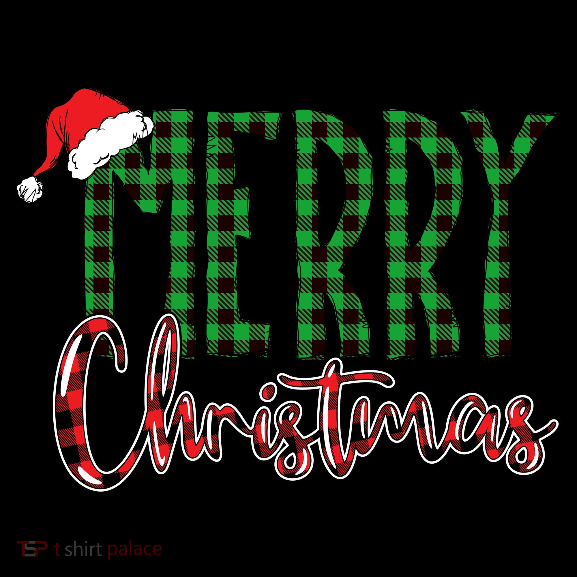 Merry Christmas Classic Logo Tote Bag