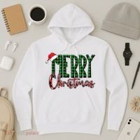 Merry Christmas Classic Logo Hoodie thumb 3