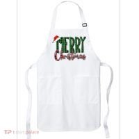 Merry Christmas Classic Logo Apron thumb 0