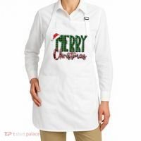 Merry Christmas Classic Logo Apron thumb 2