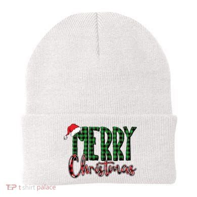 Merry Christmas Classic Logo Beanie