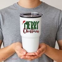 Merry Christmas Classic Logo Tumbler thumb 2