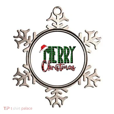 Merry Christmas Classic Logo Ornament