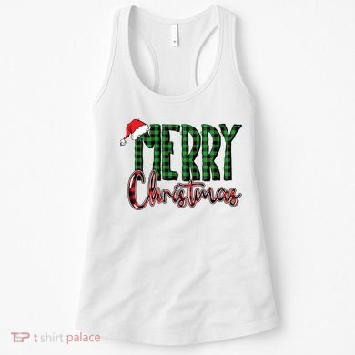 Merry Christmas Classic Logo Women's Tank Top