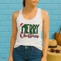 Merry Christmas Classic Logo Women's Tank Top thumb 2