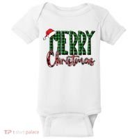 Merry Christmas Classic Logo Baby Bodysuit thumb 0
