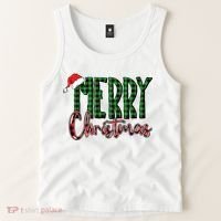 Merry Christmas Classic Logo Tank Top thumb 2