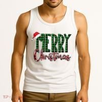 Merry Christmas Classic Logo Tank Top thumb 3