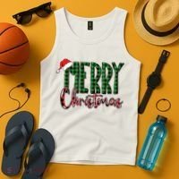 Merry Christmas Classic Logo Tank Top thumb 4