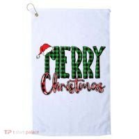 Merry Christmas Classic Logo Golf Towel thumb 0