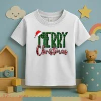 Merry Christmas Classic Logo Toddler T-Shirt thumb 3