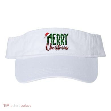 Merry Christmas Classic Logo Visor