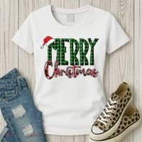 Merry Christmas Classic Logo Women's T-Shirt thumb 3