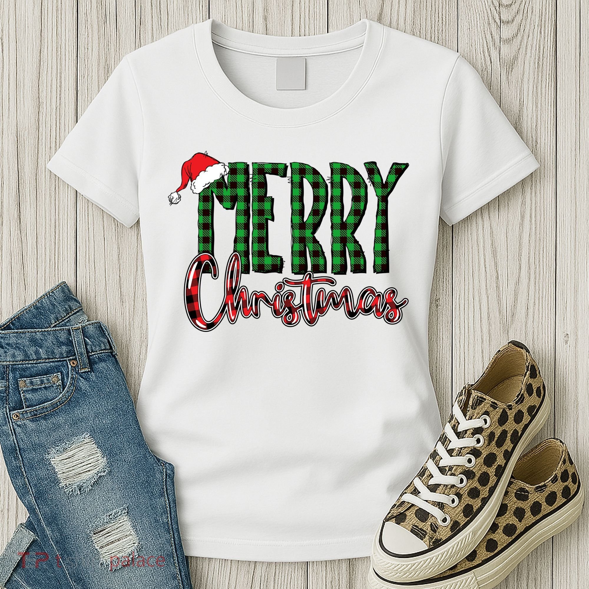 Merry Christmas Classic Logo Women's T-Shirt