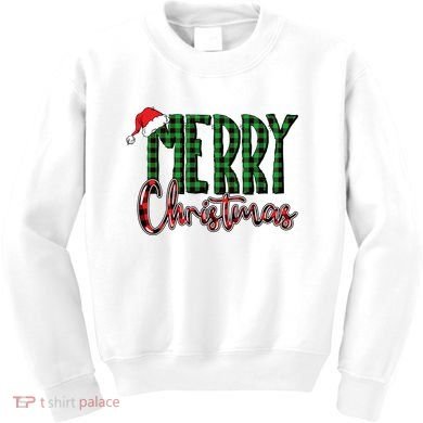 Merry Christmas Classic Logo Kids Sweatshirt