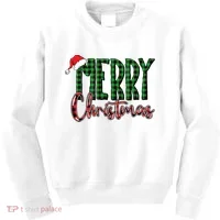 Merry Christmas Classic Logo Kids Sweatshirt thumb 0