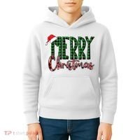 Merry Christmas Classic Logo Kids Hoodie thumb 4
