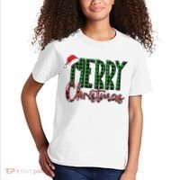 Merry Christmas Classic Logo Kids T-Shirt thumb 2