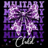 Military Child Coquette Bow Purple Up Camo Coffee Mug thumb 5