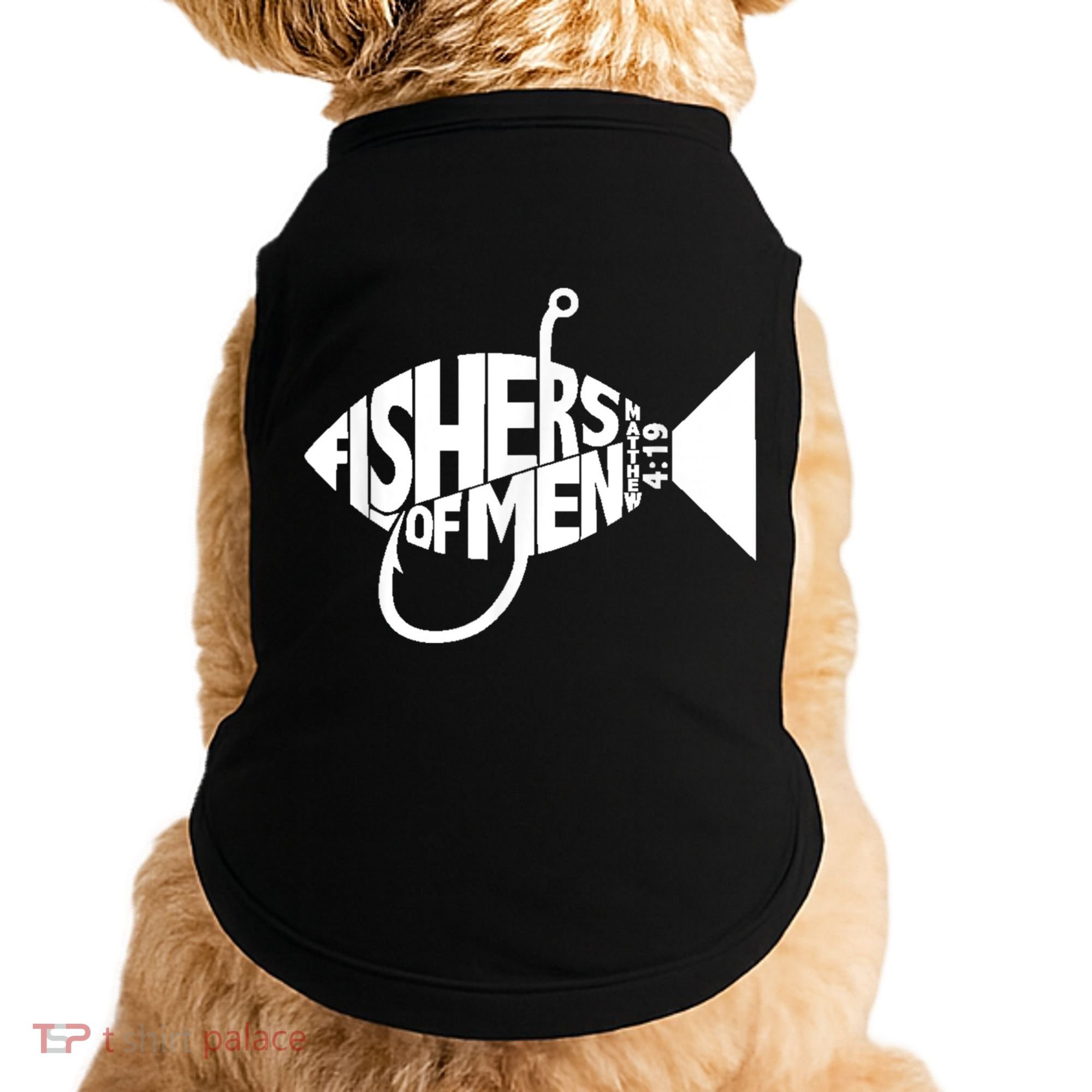 Matching Church Christian Group Bible Verse Fishers Of Men Doggie Tank