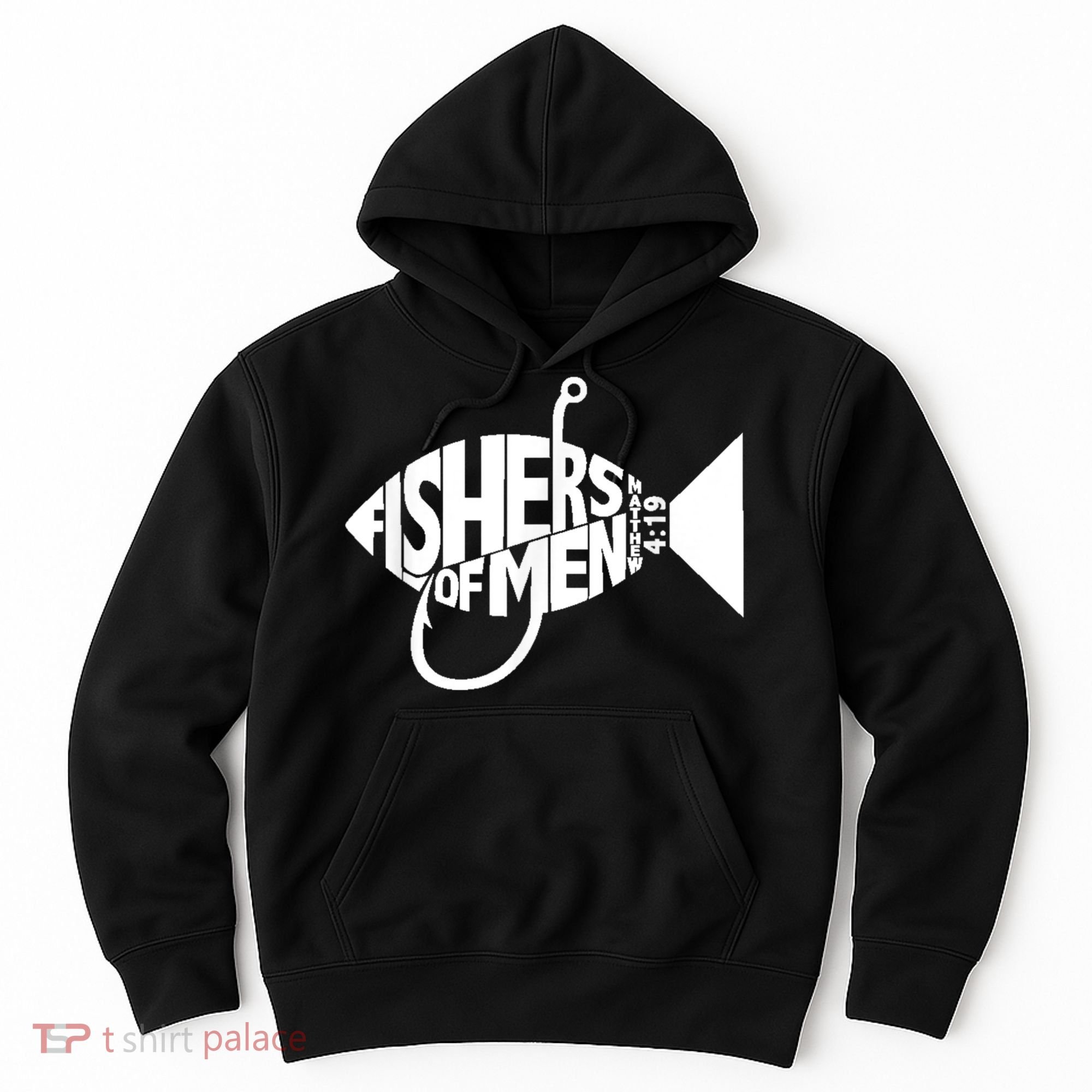 Matching Church Christian Group Bible Verse Fishers Of Men Hoodie