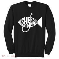 Matching Church Christian Group Bible Verse Fishers Of Men Sweatshirt thumb 0