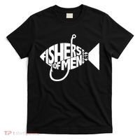 Matching Church Christian Group Bible Verse Fishers Of Men T-Shirt thumb 0