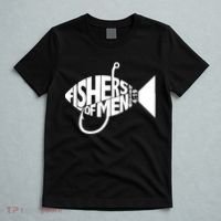 Matching Church Christian Group Bible Verse Fishers Of Men T-Shirt thumb 5