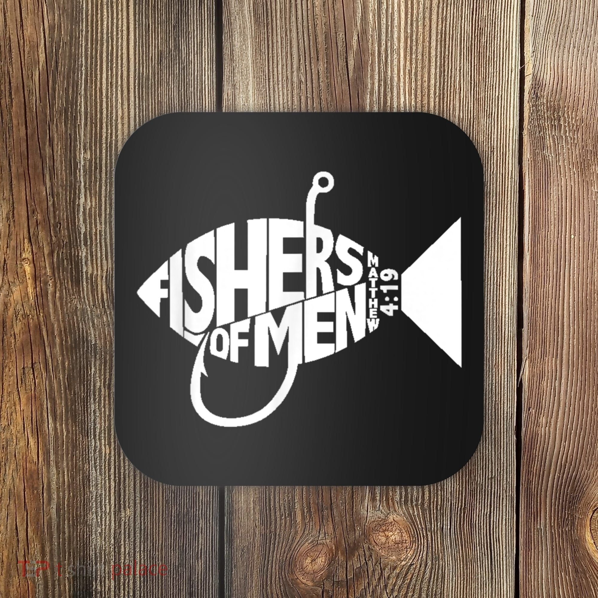 Matching Church Christian Group Bible Verse Fishers Of Men Coaster