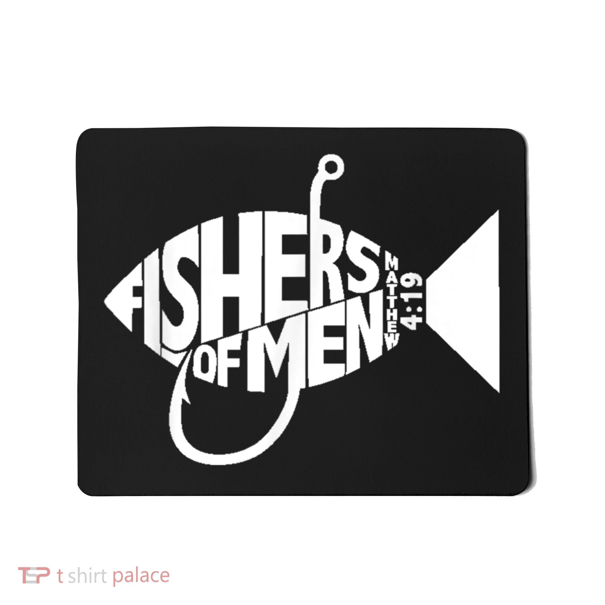 Matching Church Christian Group Bible Verse Fishers Of Men Mousepad