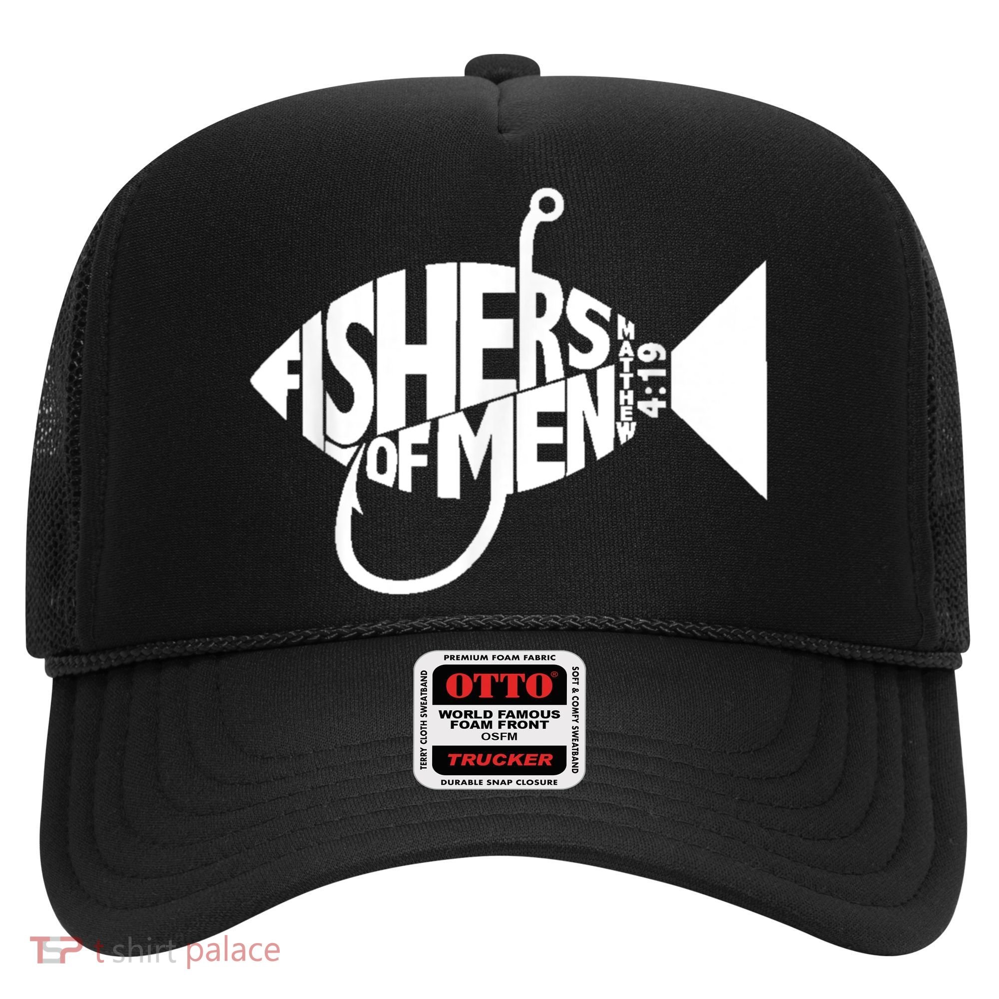 Matching Church Christian Group Bible Verse Fishers Of Men Hat