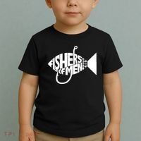 Matching Church Christian Group Bible Verse Fishers Of Men Toddler T-Shirt thumb 2