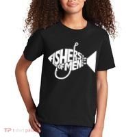 Matching Church Christian Group Bible Verse Fishers Of Men Kids T-Shirt thumb 2