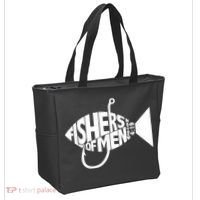 Matching Church Christian Group Bible Verse Fishers Of Men Tote Bag thumb 2