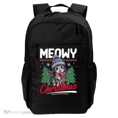 Meowy Christmas Cute Gift Backpack