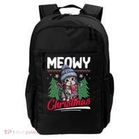 Meowy Christmas Cute Gift Backpack thumb 0