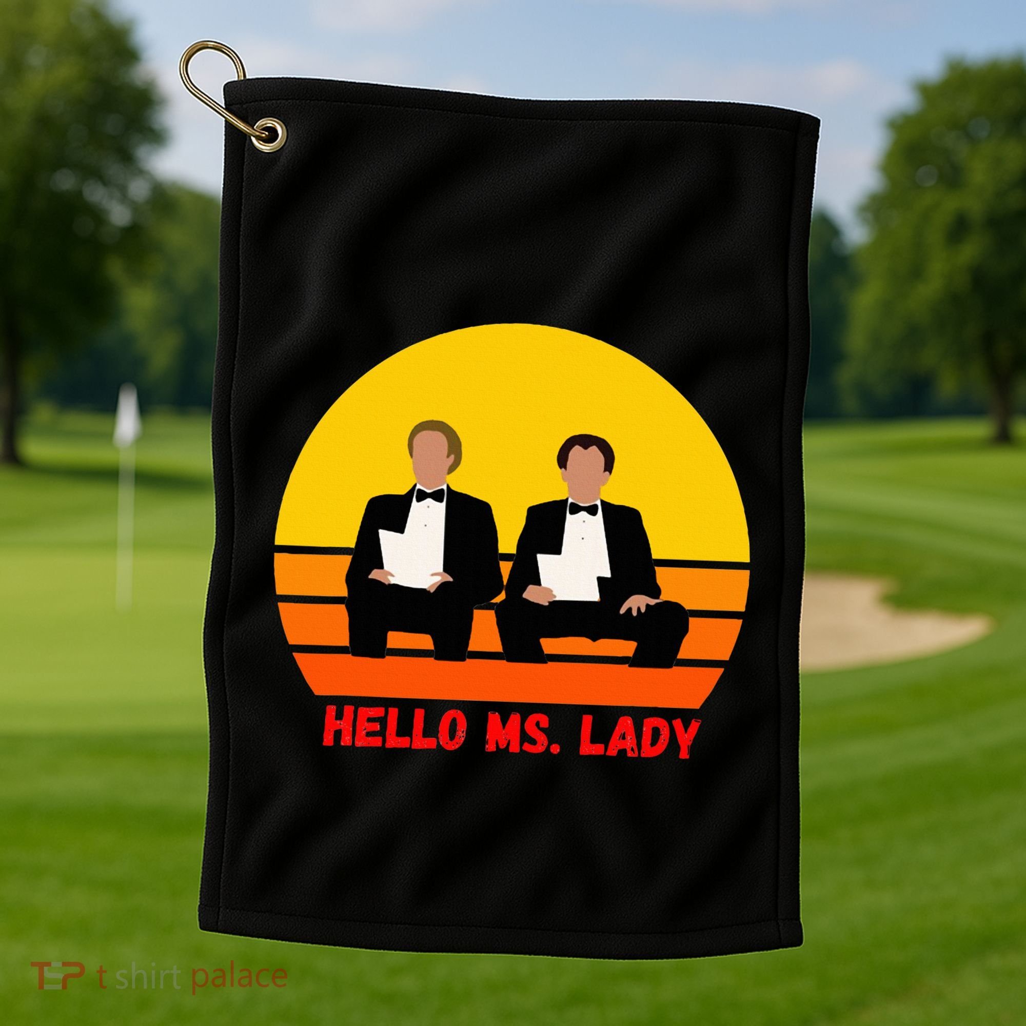 Movie Classic Cinema Golf Towel