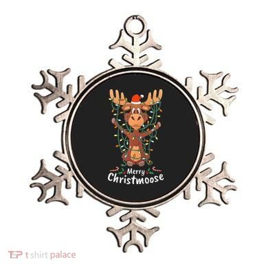 Merry Christmoose Christmas Moose Xmas Tree Lights Gifts  Ornament