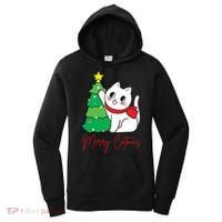Merry Catmas Cute Christmas Cat Lover Women's Hoodie thumb 0