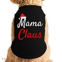 Mama Claus Cool Gift Daddy Claus Mama Claus Sweaters Pjs Cool Gift Doggie Tank thumb 0