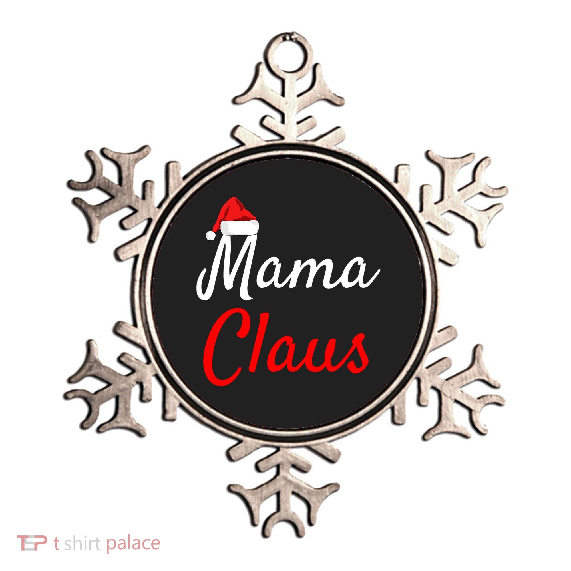Mama Claus Cool Gift Daddy Claus Mama Claus Sweaters Pjs Cool Gift Ornament