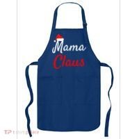 Mama Claus Cool Gift Daddy Claus Mama Claus Sweaters Pjs Cool Gift Apron thumb 0