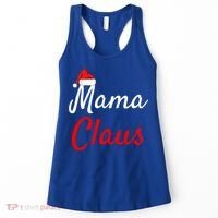 Mama Claus Cool Gift Daddy Claus Mama Claus Sweaters Pjs Cool Gift Women's Tank Top thumb 0