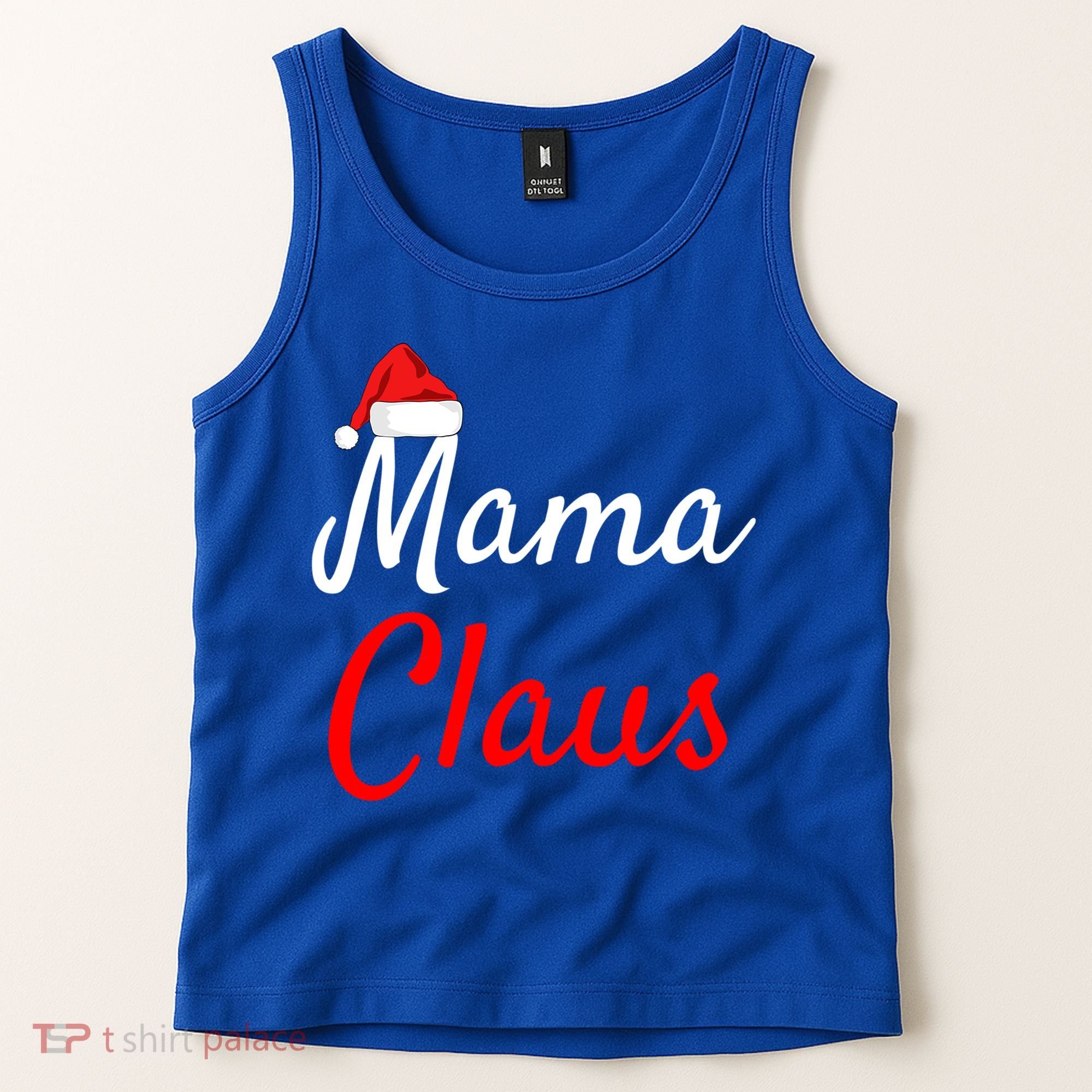 Mama Claus Cool Gift Daddy Claus Mama Claus Sweaters Pjs Cool Gift Tank Top
