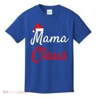 Mama Claus Cool Gift Daddy Claus Mama Claus Sweaters Pjs Cool Gift Kids T-Shirt thumb 0