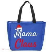 Mama Claus Cool Gift Daddy Claus Mama Claus Sweaters Pjs Cool Gift Tote Bag thumb 0